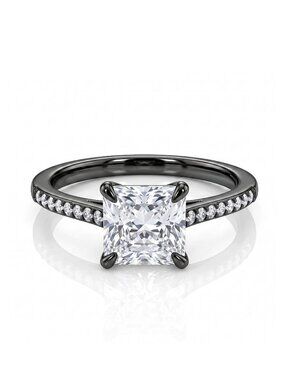 Black Gold ring, size 10, 925 Sterling Silver